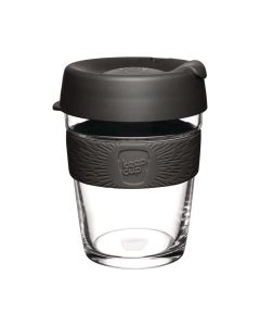 Solid kopp i herdet glass. Glass er den beste måten å oppbevare ditt brygg, glass kan enkelt renses helt så du slipper termos smaken som oppstår med de fleste andre materialer.