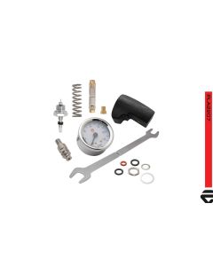 Kit regolatore flusso, manometro e paddle legno nero Lelit Cod. PLA2207