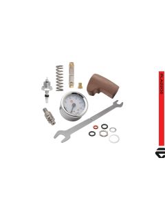 Kit regolatore flusso, manometro e paddle noce marrone Lelit Cod. PLA2206