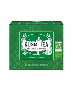 Kusmi Tea - Organic Spearmint Green Tea 20 Teposer