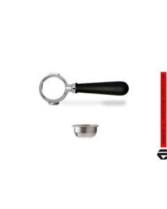 Portafiltro fascino legno nero Lelit 58mm Cod. PLA580B