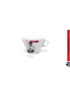 Confezione 6pz di tazzine caffelatte 270cc e piattini Lelit Cod. PL303
