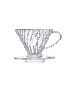 HARIO V60 Håndbrygger 01 Klar Plast